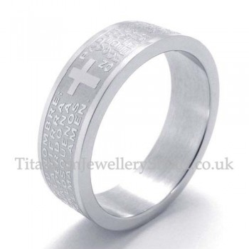 Titanium Lovers Ring (Mens)