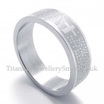 Titanium Lovers Ring (Mens)