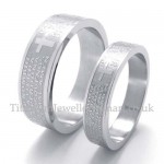 Titanium Lovers Ring (Mens)