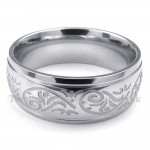 Titanium Corrosion Pattern Ring