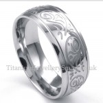 Titanium Corrosion Pattern Ring