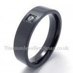 Titanium His and Hers Ring (Mens)