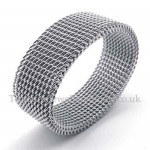 Titanium Net Ring