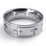 Titanium Cross Ring