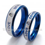 His and Hers Titanium Ring (Women)