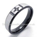 His and Hers Titanium Ring (Mens)