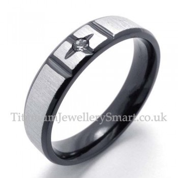 His and Hers Titanium Ring (Mens)