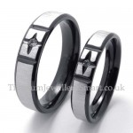 His and Hers Titanium Ring (Mens)