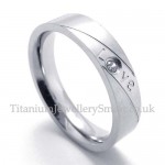 Couples Titanium Ring (Women)