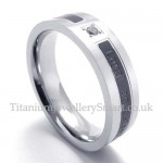 His and Hers Titanium Ring (Mens)