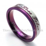 His and Hers Titanium Ring (Women)