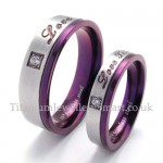 His and Hers Titanium Ring (Mens)