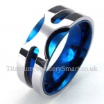 Titanium Blue Ring