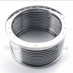 Silver Titanium Spring Ring