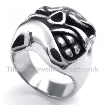 Titanium Skull Ring