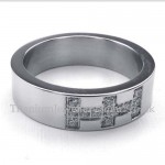 Titanium Cross Ring