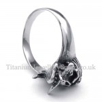 Titanium Skull Ring