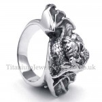 Titanium Skull Ring