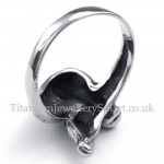 Titanium Horse Ring