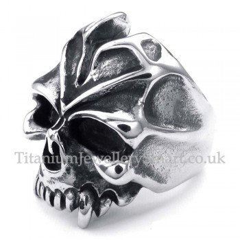 Titanium Skull Ring