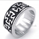 Titanium Cross Ring