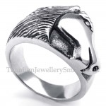 Titanium Horse Head Ring