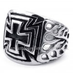 Titanium Cross Ring