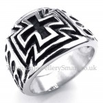 Titanium Cross Ring