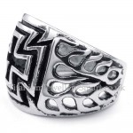 Titanium Cross Ring