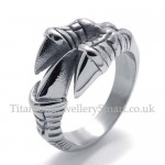 Titanium Ring Eagle Claws