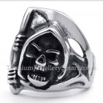 Titanium Skull Ring