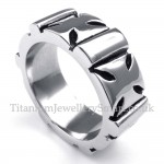 Titanium Cross Ring