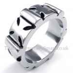 Titanium Cross Ring