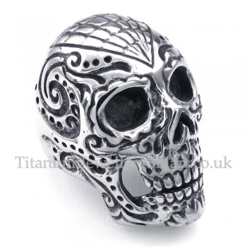 Titanium Skull Ring