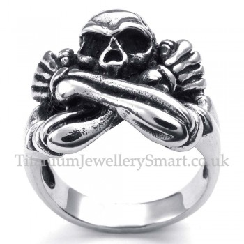 Titanium Skull Ring