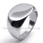 Titanium Smooth Finger Ring