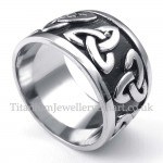 Titanium Irish Knot Ring