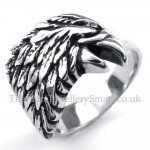 Titanium Eagle Ring