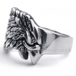 Titanium Eagle Ring