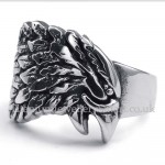 Titanium Eagle Ring