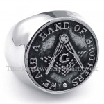 Titanium Masonic Ring