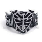 Titanium Cross Ring