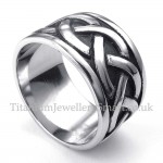 Irish Knot Titanium Ring