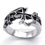 Titanium Cross Ring