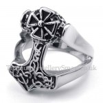 Titanium Thor's Hammer Ring