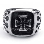 Titanium Cross Ring