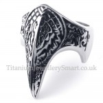 Mens Individuality Titanium Ring