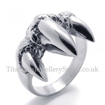 Eagle Claws Titanium Ring