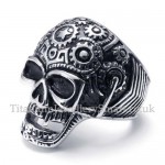 Titanium Skull Ring