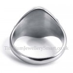 Titanium Cross Ring